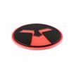 Picture of AMOEBA AIRSOFT PVC PATCH - RED & BLACK