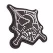 Picture of VFC PVC CREST PATCH- BLACK & WHITE